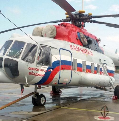 Новый вертолет Ми-8 «Святой князь Владимир»