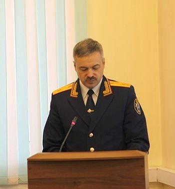 Руководитель следственного управления СКР по Республике Саха (Якутия) генерал-майор юстиции Олег Мезрин 