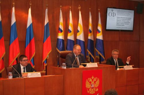 Выездное совещание Совета Федерации на Чукотке. Фото: Вадим Матвеичев