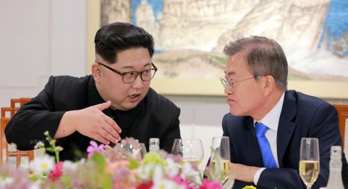 Встреча руководителей двух Корей