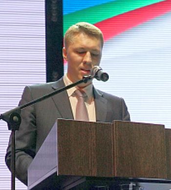 Денис Андреев, глава Железнодорожного района Хабаровска.