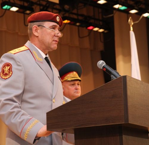 Новый командующий Восточным округом войск национальной гвардии РФ генерал-лейтенант Юрий Яшин