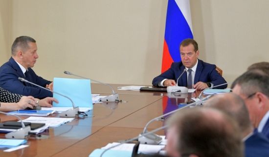 Дмитрий Медведев на Сахалине