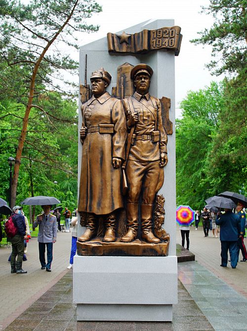 В Хабаровске открыли мемориал «Пограничной славы»