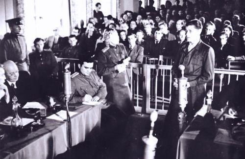Японские военные преступники в Хабаровске, 1949 г.