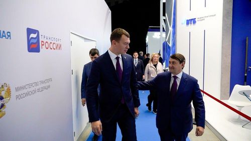 Михаил Дегтярев и помощник президента РФ Игорь Левитин