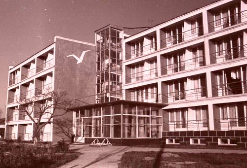 Гостиница «Чайка» в Холмске. 1964 г. Из архива Ивана Воробьева.