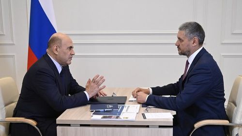 Михаил Мишустин и Александр Осипов