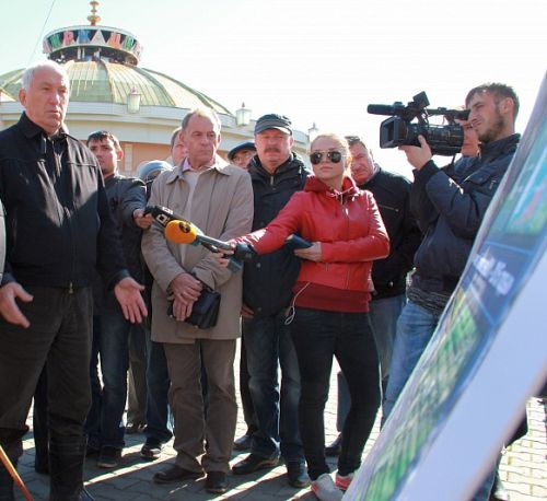 Мэр Хабаровска Александр Соколов сказал, что «здесь никогда не было парка»