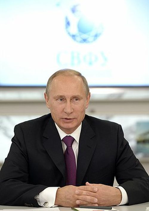 Владимир Путин в Якутске