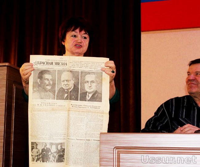 На собрании в Уссурийские поддержали Сталина