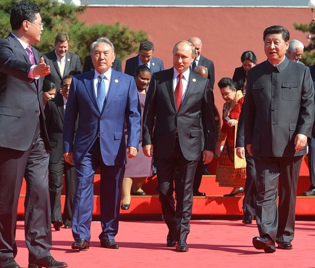 Парад в Пекине, 3 сентября 2015 г. Владимир Путин прибыл в Китай