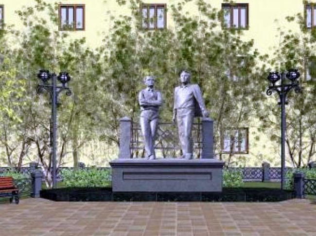 Памятник Семену и Софрону Даниловым в Якутске (проект)