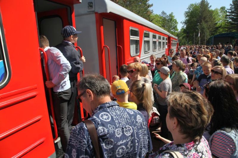 Дальневосточная детская железная дорога в Хабаровске открыла 59-й сезон