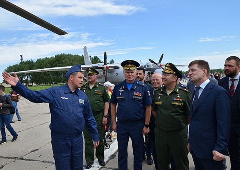 Командующий войсками Восточного военного округа открыл военно-технический форум «Армия-2019» в Хабаровске