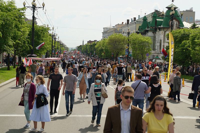 Арт-фестиваль «Счастливый Хабаровск» состоялся на главной улице города