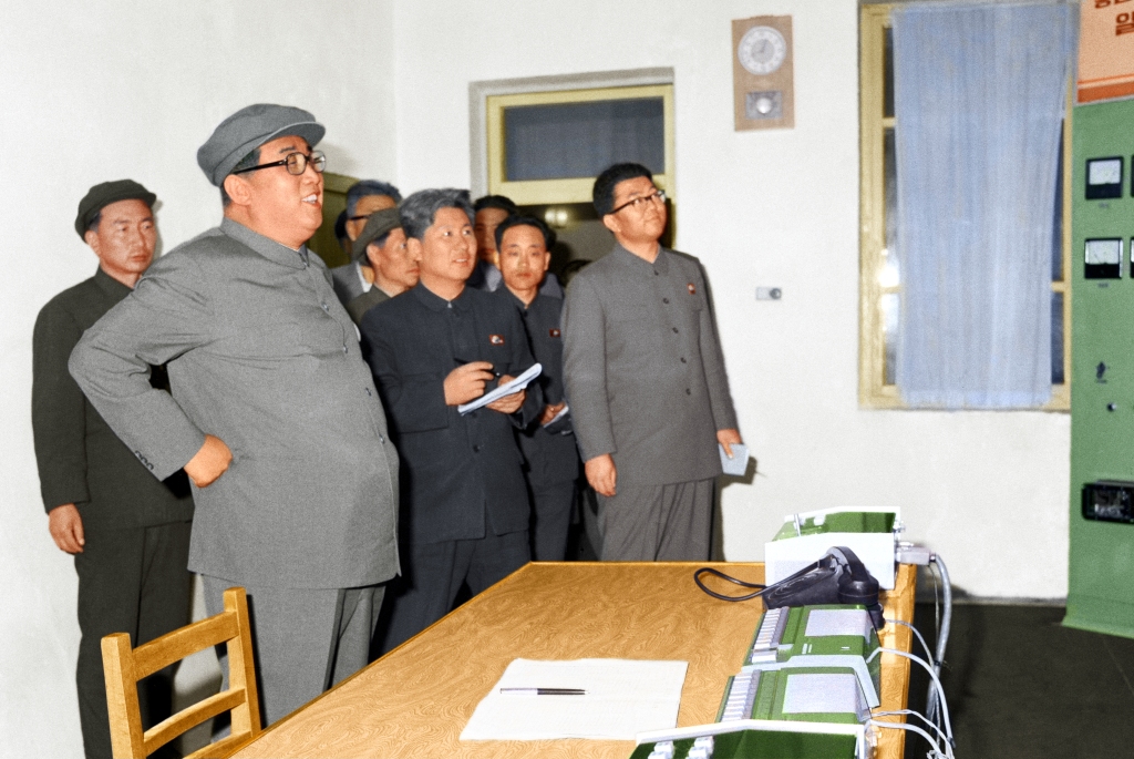 На Хванхэском металлургическом объединении. Май 1974 года.