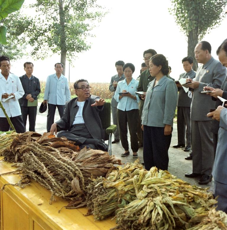 В Мунхынском сельхозкооперативе уезда Кандон. Август 1981 года.