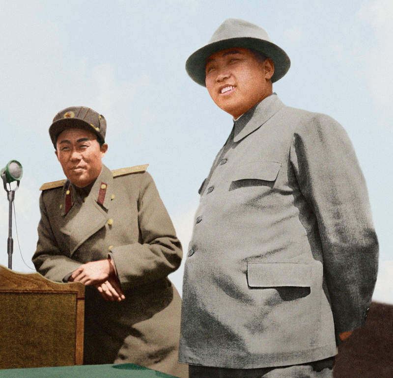 Великий Ким Ир Сен дает ценные указания в связи с делами Народной Армии. Май 1949 года.