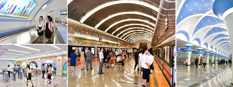 Пхеньянский метрополитен.