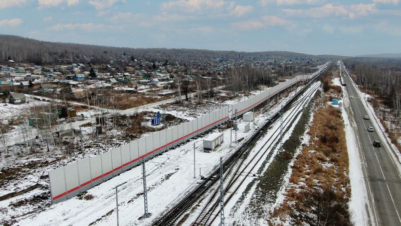 Компании Нацпроектстроя обеспечат шумозащиту станций БАМа