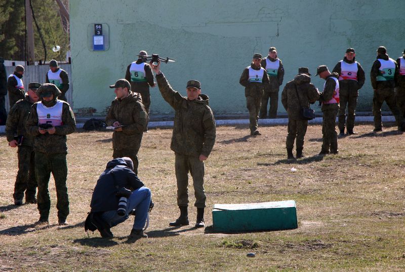 Команда ВВО заняла второе место среди военных округов в чемпионате ВС РФ по военно-спортивному многоборью (ориентирование с поддержкой БпЛА)