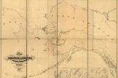 Карта Русской Америки. 1867 год. (Карта из Библиотеки Конгресса США)