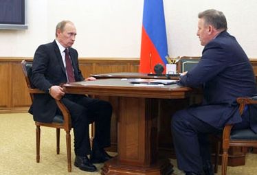В. Путин и В. Шпорт