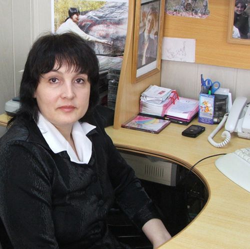 Редактор газеты «Мое побережье» Татьяна Седых