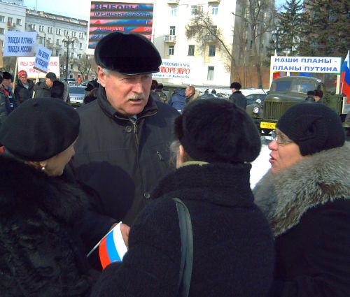 Массовый митинг на площади им. Ленина последний раз был 5 марта, сразу, после президентских выборов.