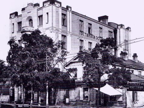 Гостиница «Эспланад», 1923 г. Хабаровск.